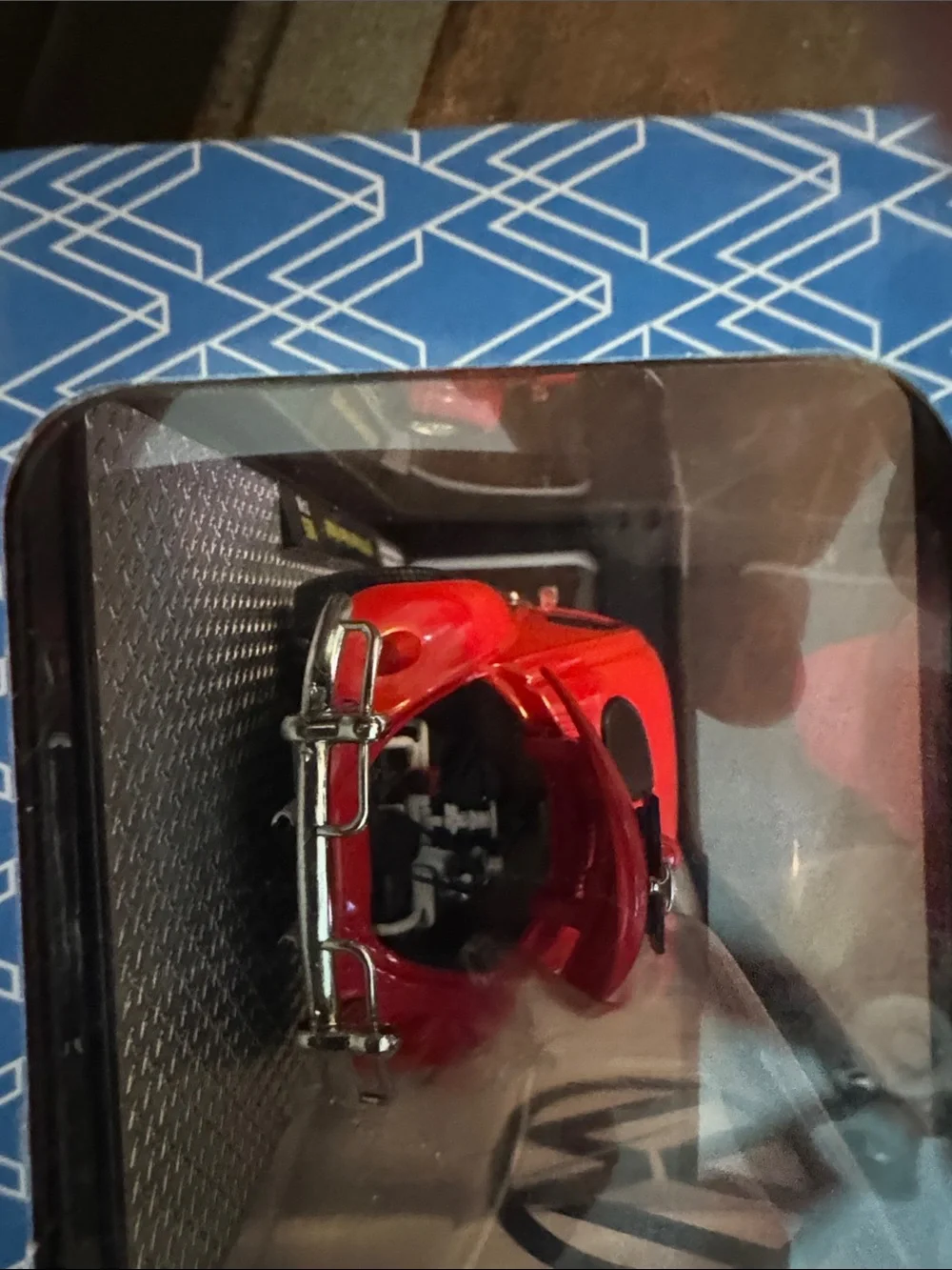 NIB 1952 VW Beetle deluxe model - R85 Red Die-Cast Model